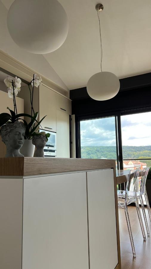 Atico De Diseno Con Terraza En El Centro De Olot Apartment Exterior foto